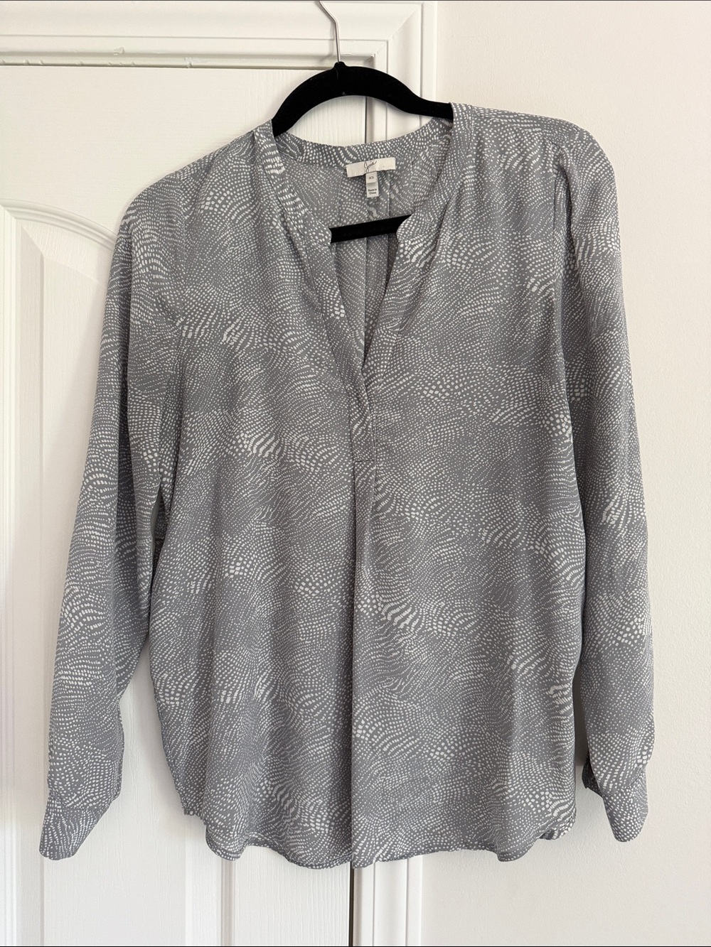 Women's Joie Silk Grey Blouse